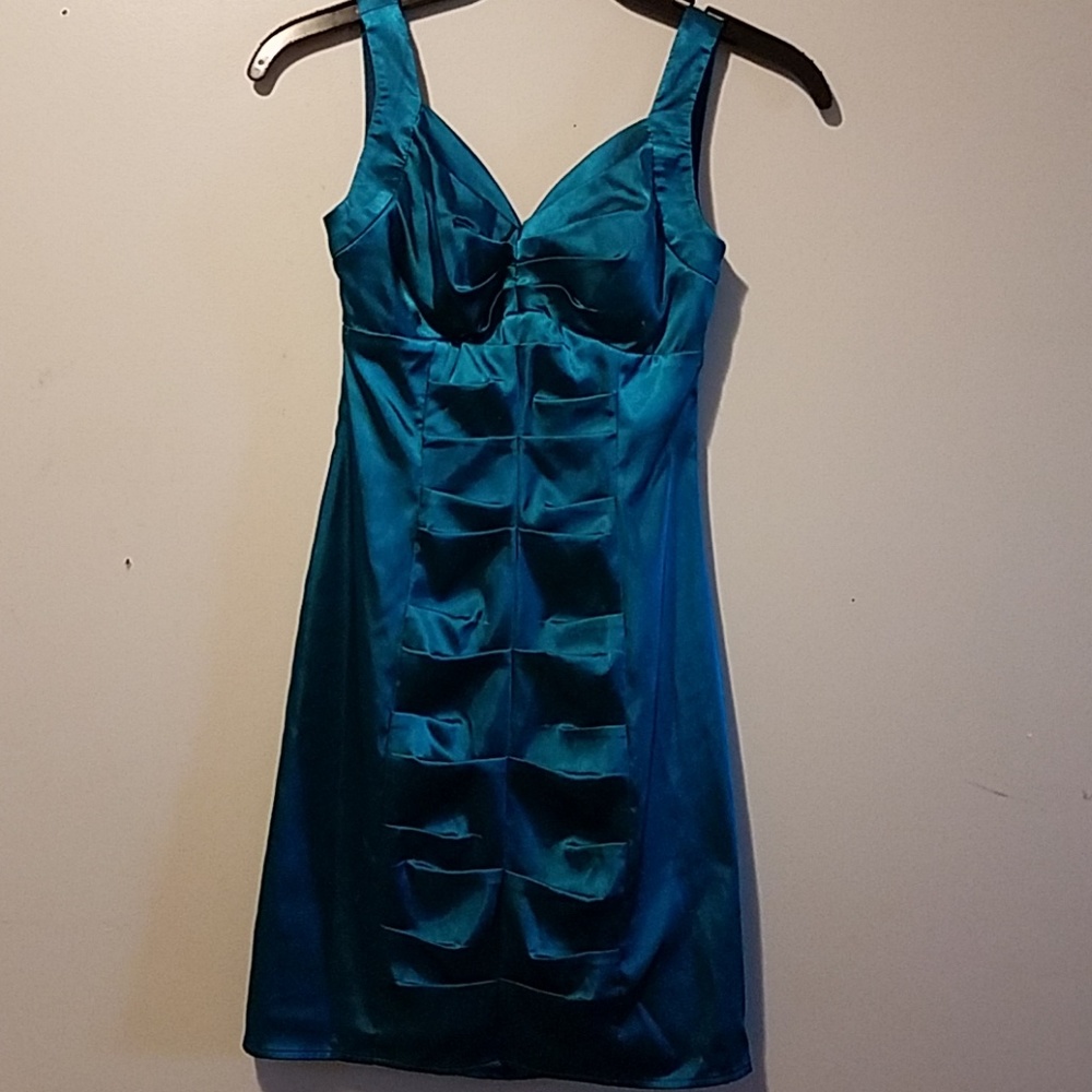 Teal Dress